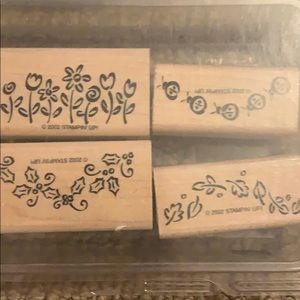 Itty bitty border Stampin up set